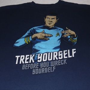 Star Trek Mr. Spock "Trek Yourself" T - Shirt  3XL